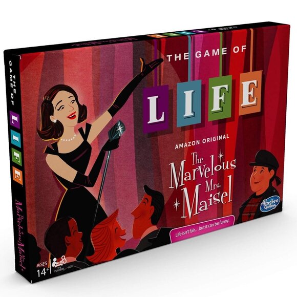 3/$77❤️new The Game of Life: The Marvelous Mrs. Maisel Edition Board Game Amazon - Picture 1 of 16